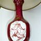 Porcelain table lamp from France Japanese decoration