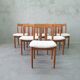 Mid-century teak dining chairs from Vamdrup stolfabrik, 1960s, set of 6