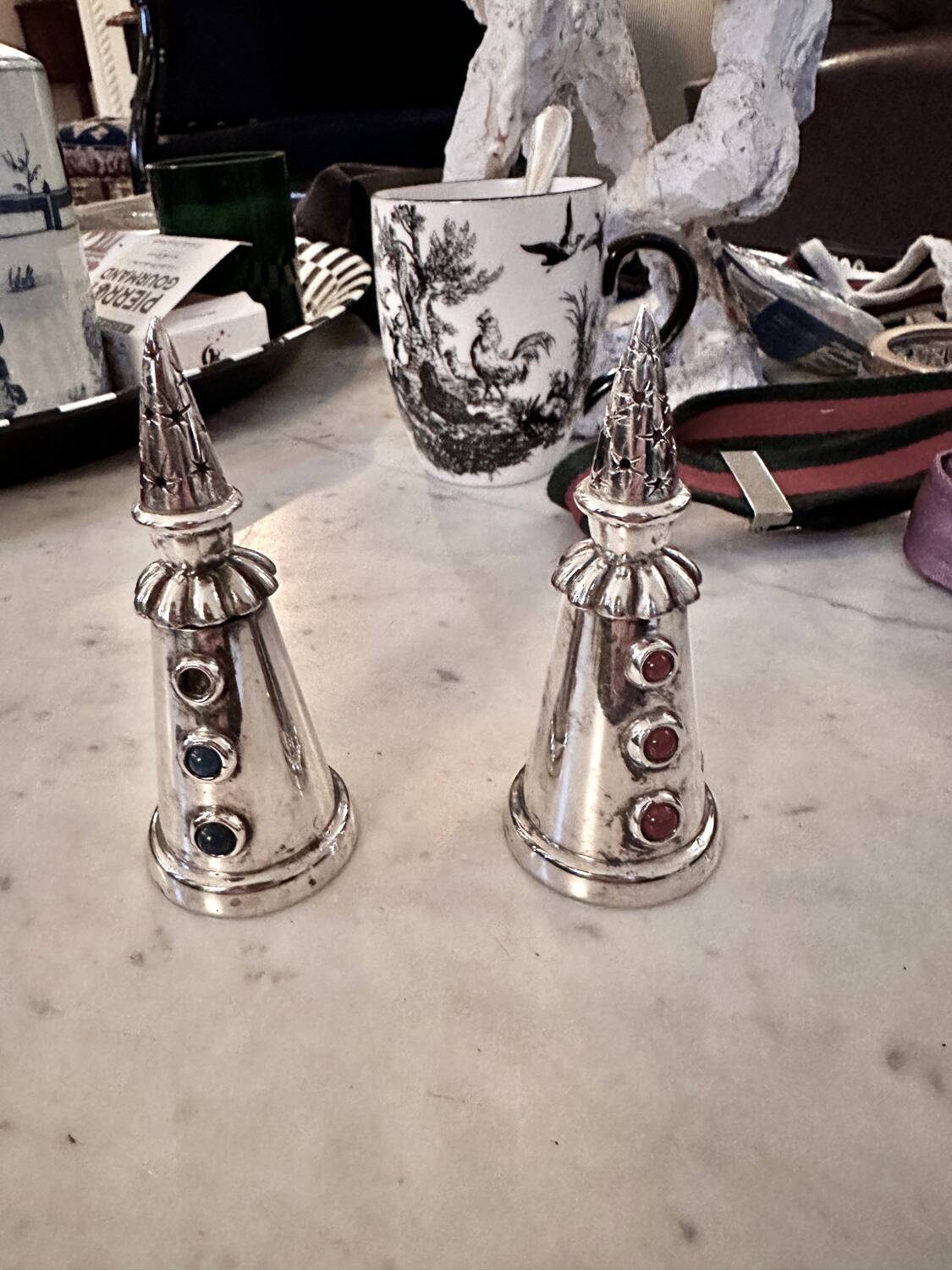 Jean Borgio salt and pepper shakers