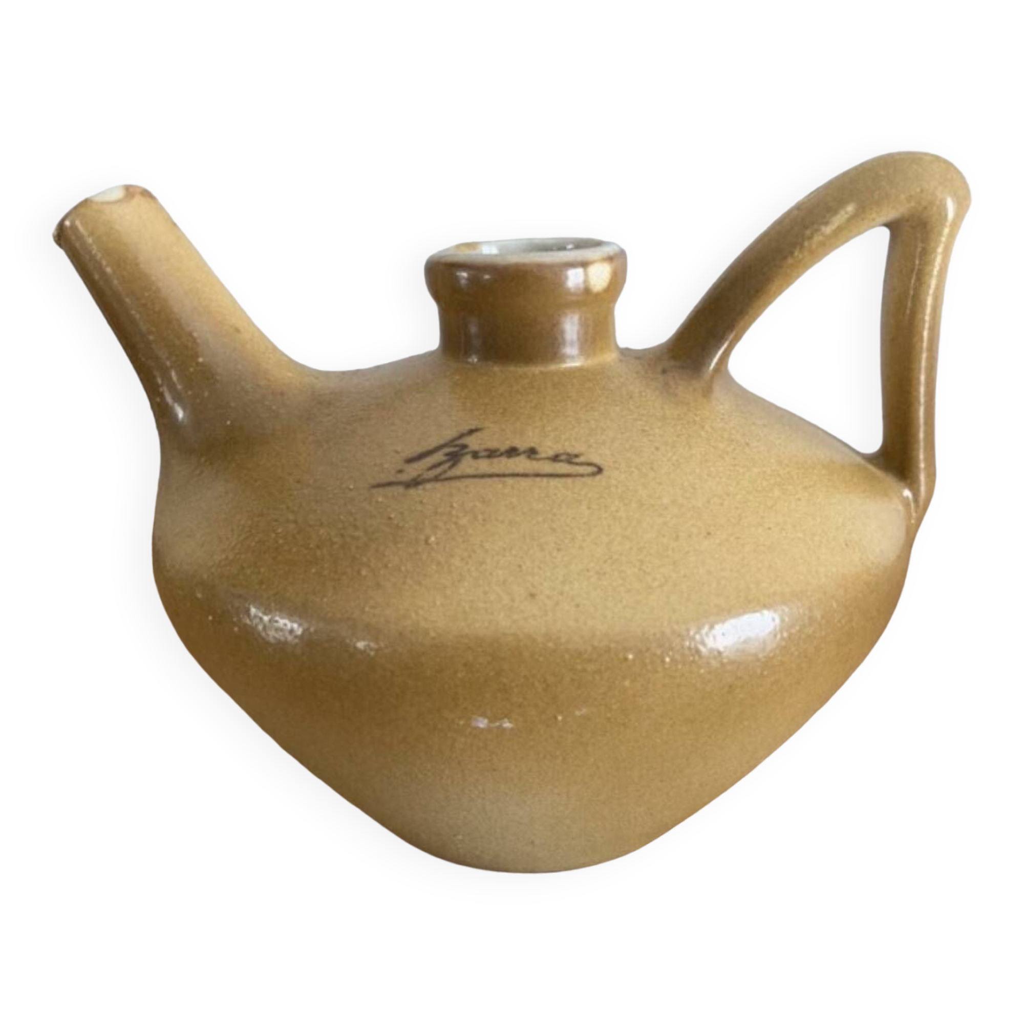 Vintage Izarra stoneware carafe