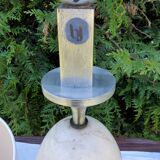 Lampe oeuf en marbre des années 70 bf Italie