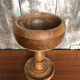 Old turned wood cutting