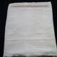 Antique linen sheet with a strip of embroidery with flanges 2.20x 3.20 m