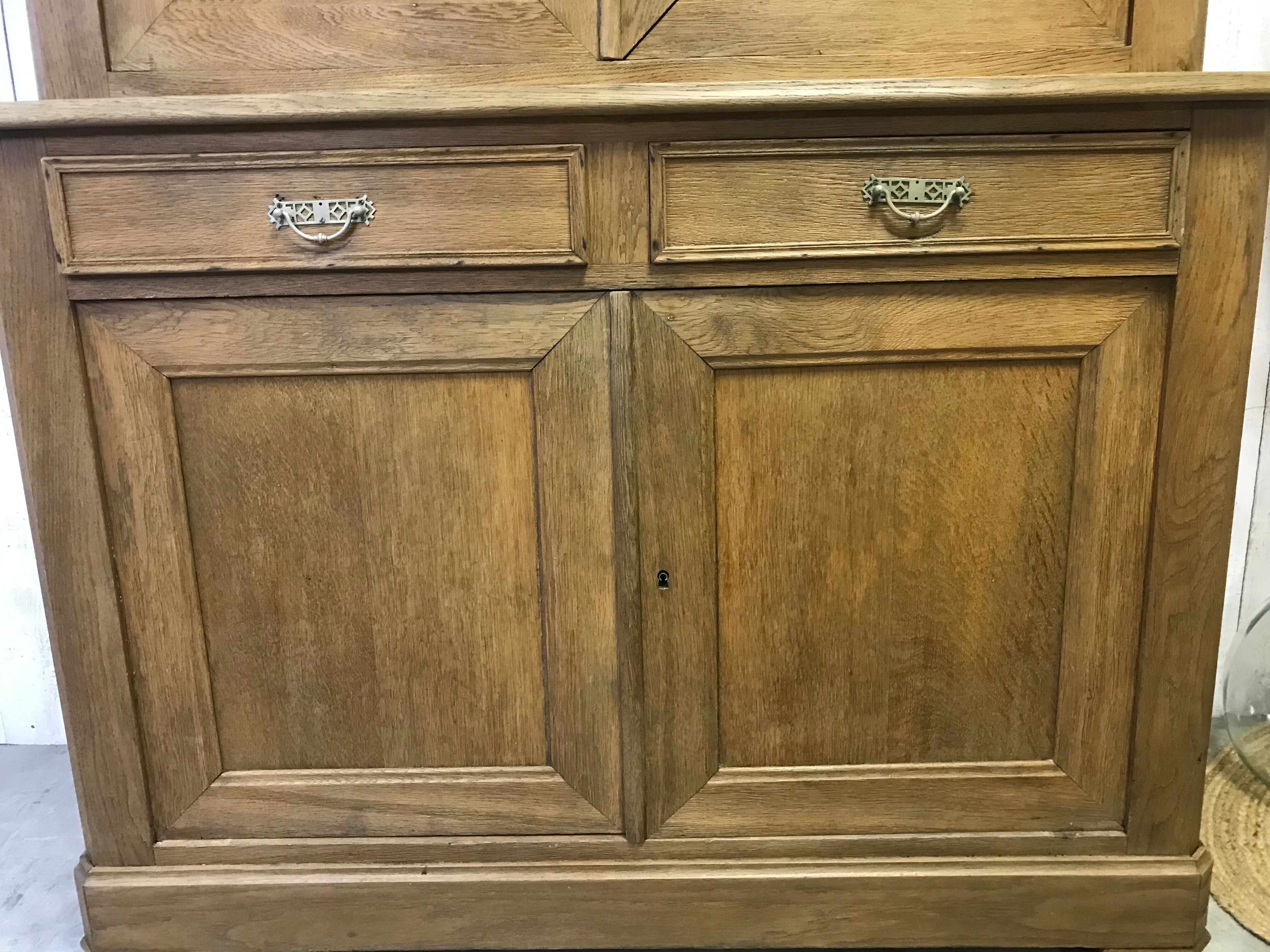 Oak Buffet two parts