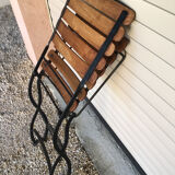Retro garden chairs