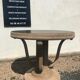 Art deco side table