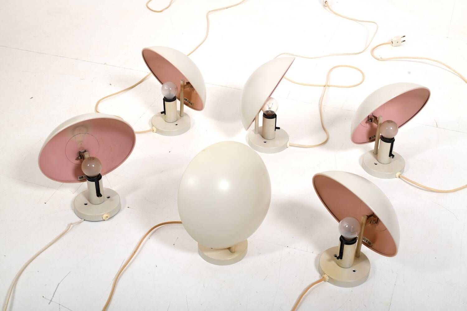 Set of Six PH Hat by Poul Henningsen 1960s