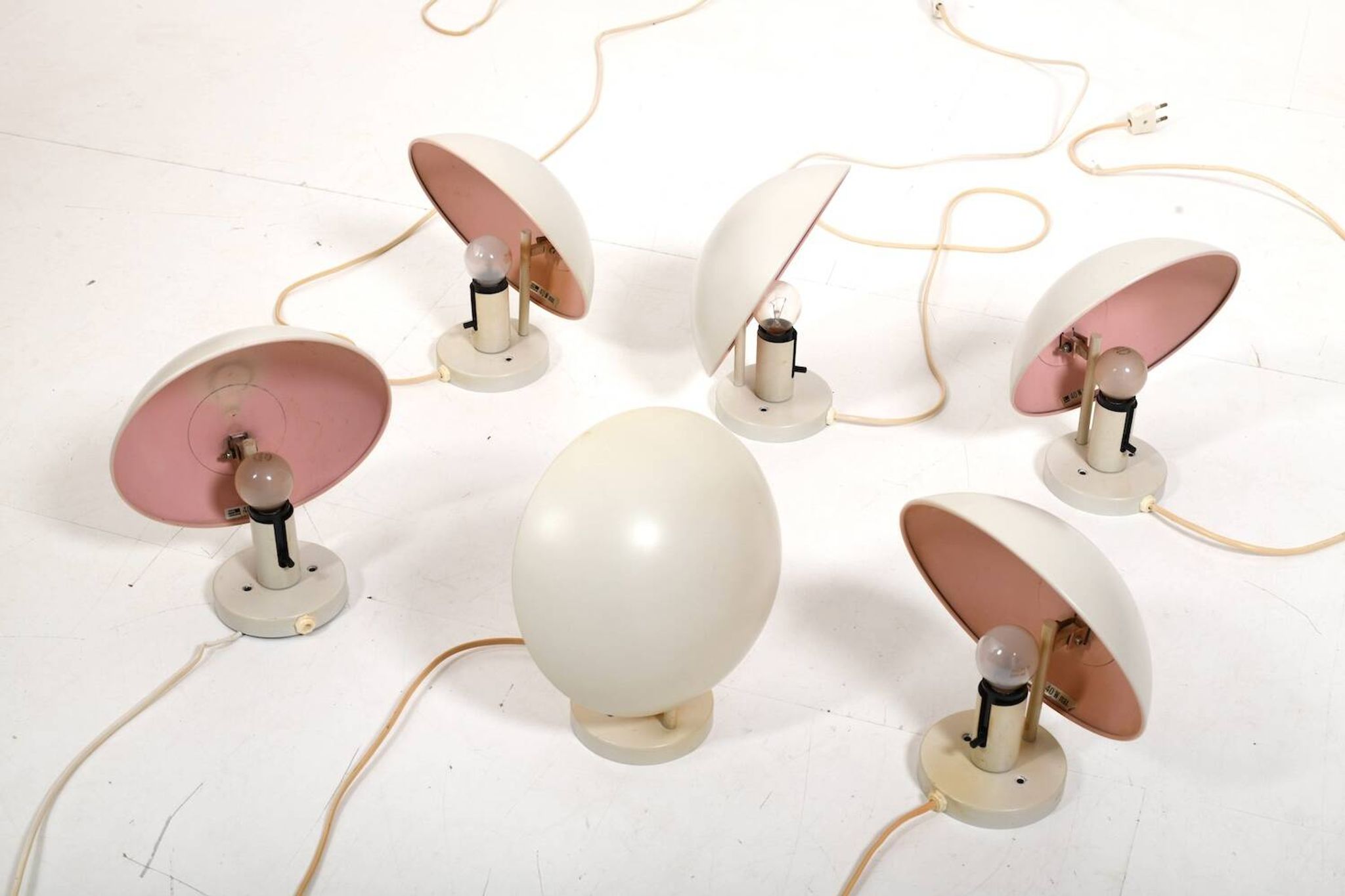 Set of Six PH Hat by Poul Henningsen 1960s