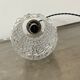 Lot 3 old vintage molded glass suspensions