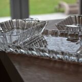 Crystal appetizer plates/trinkets
