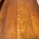 Wooden TV cabinet on casters