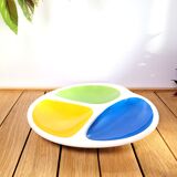 Tricolor serving dish Gien