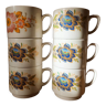 6 mugs Monopoli pour thé ou chocolat