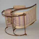 1851s antique rocking chair, peter cooper, r.w.winfield co. england birmingham