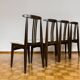 Chaises de salle à manger vintage par M. Zieliński, Pologne, années 1960, lot de 4