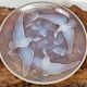 Verlys France opalescent dish ducks hunting fish - 471014