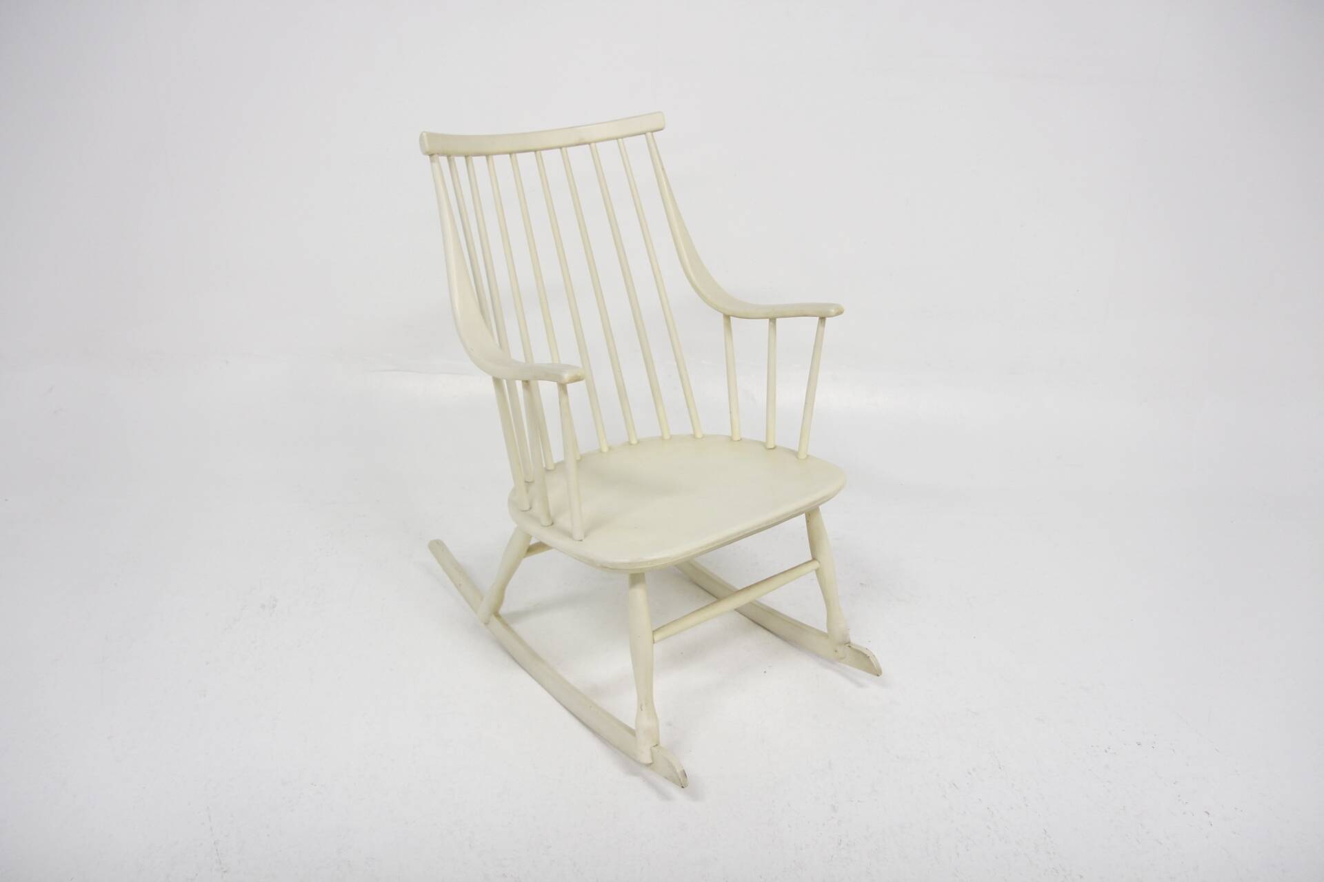 Scandinavian rocking chair "Bohem", Lena Larsson, Sweden, 1960