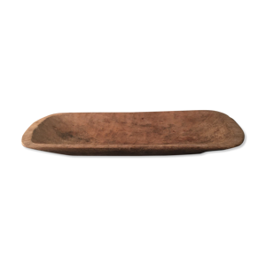 Plat en bois massif artisanal