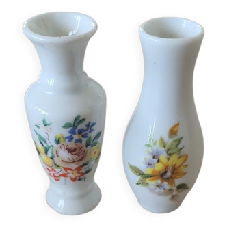 Ensemble de deux mini vases Vintage
