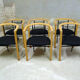 Set of 6 chairs, Italie, 1980