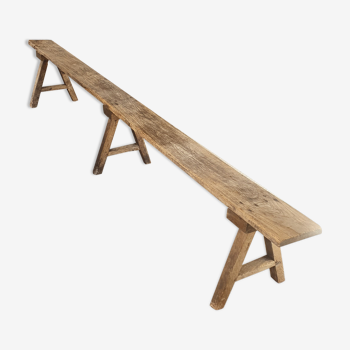Oak bench 3m