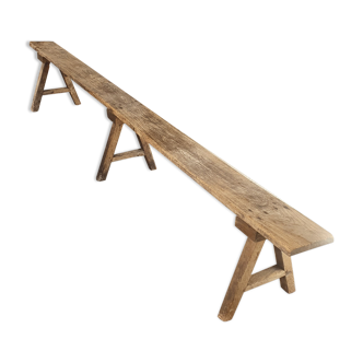 Oak bench 3m