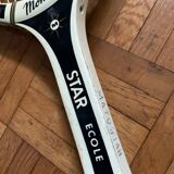 Vintage wooden tennis racket Montana Promotion