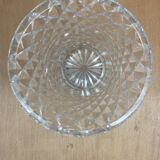 Flared crystal vase