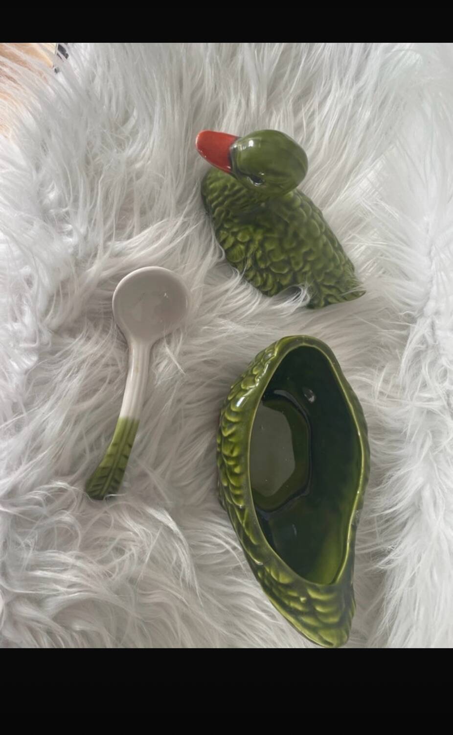 Saucière en barbotine