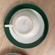 Set of 2 Digoin Sarreguemines cups and saucers