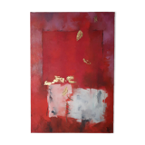 Abstract painting oil on canvas