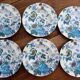 lot of 6 old hollow plates English earthenware Mason's
