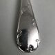 Set of 10 old silver spoons