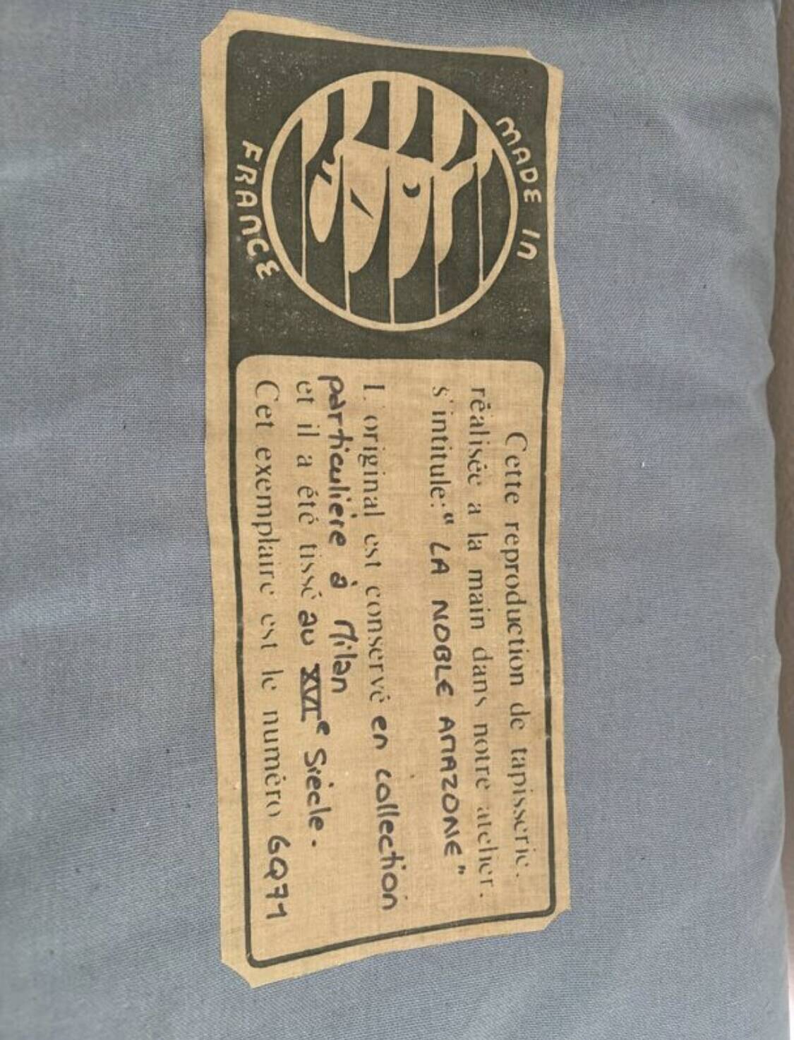 Tapestry The noble amazon