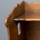 Rococo style oak nightstand or side table, ca. 1930s
