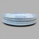 6 flat plates Clairefontaine model Louis XV