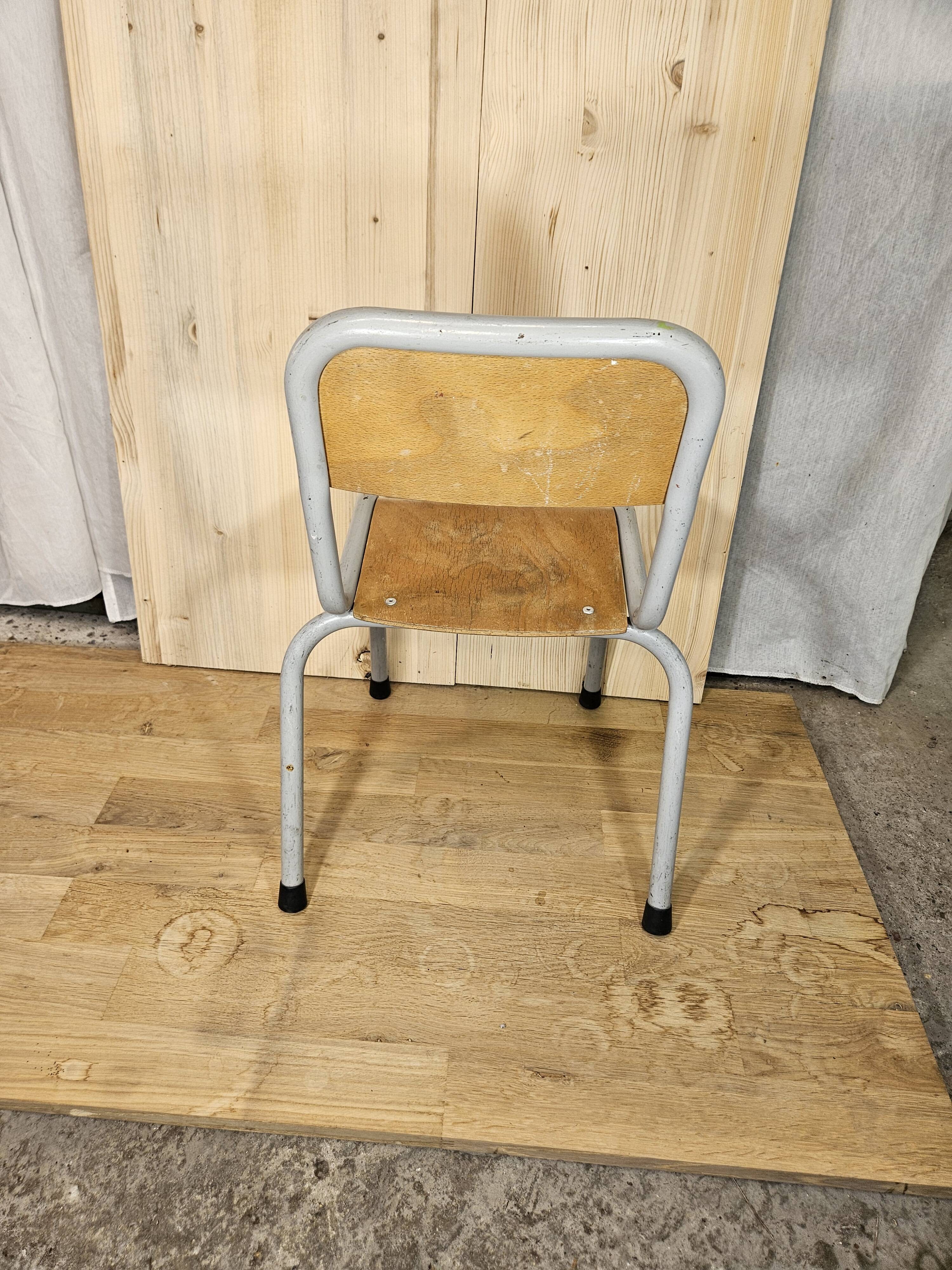 Chaise écolier/ chaise enfant 1970