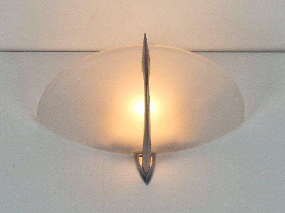 Lampe murale postmoderne vintage, Espagne, années 1980
