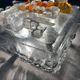 Vintage PoliArte Glass Wall / Ceiling Lamp — Italian Sculptural Lighting
