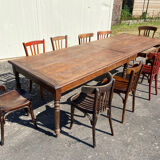 Draper table and its 10 chairs