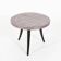 Vintage French eighties space age tripot coffee table
