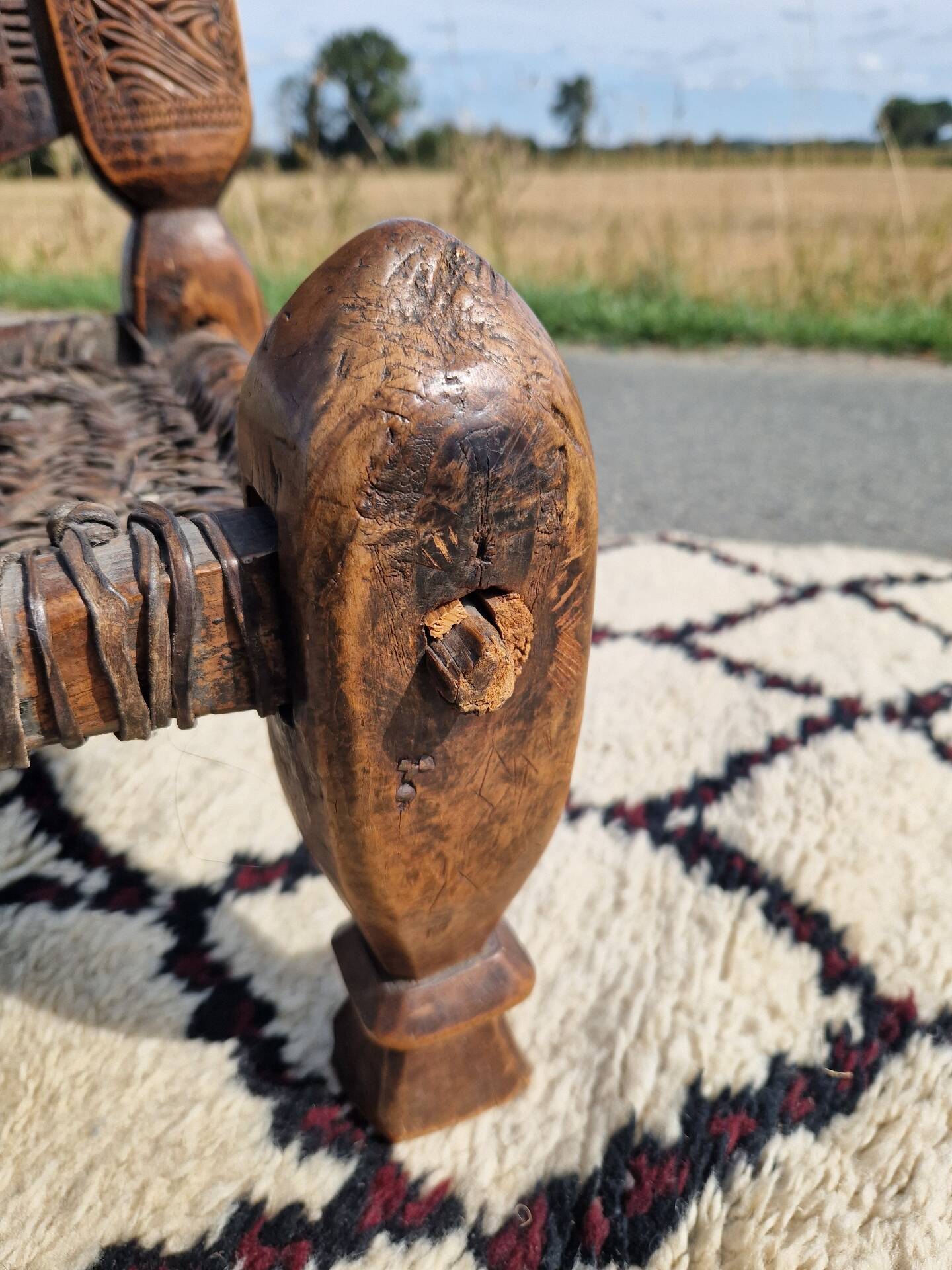 Traditional chair from Pakistan