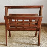 Porte-revues en bois, style scandinave
