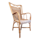 Fauteuil rotin 1930-50