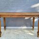 Louis XVI style piano bench in wood and cane