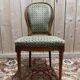 Suite de 4 chaises style Louis XVI "Fer à cheval"