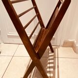 Foldable wooden magazine door