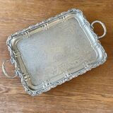 Tray on feet with handles