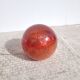 Bruno Evrard blown glass ball lamp