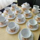 Vintage coffee service Faiencerie de Saint Amand 1713